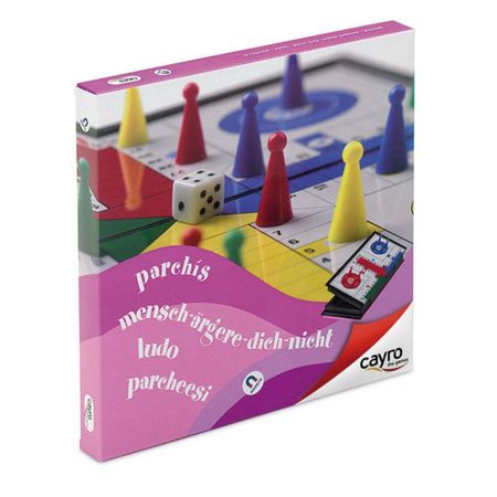 Juego Cayro Ludo Parchís Magnético Mediano