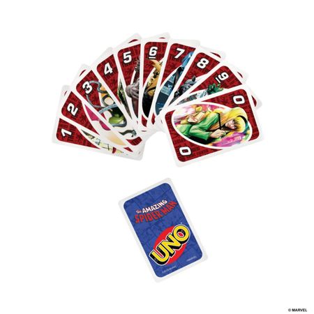 Juego De Mesa Mattel Games Uno Marvel Spider-Man Hxy08