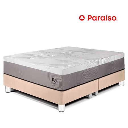 Cama Balanzze King  Champagne