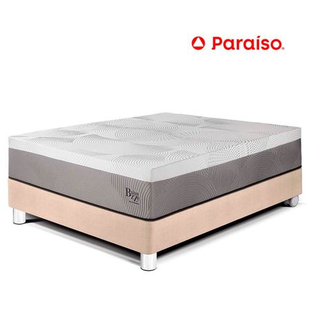 Cama Balanzze 1.5 Plazas  Champagne