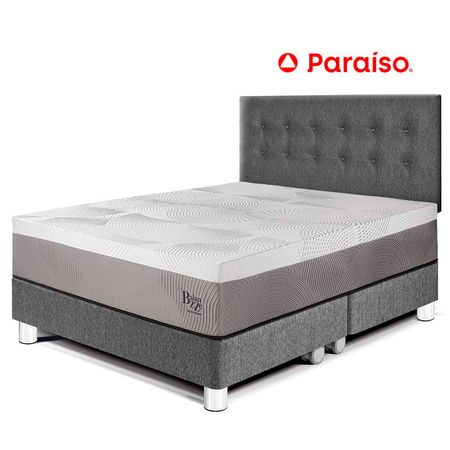 Dormitorio Balanzze Queen Gris