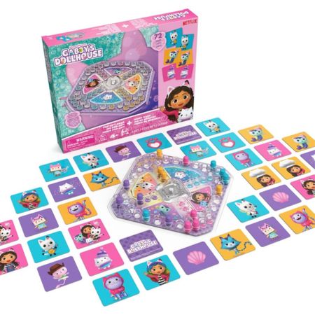 Juego De Mesa Spin Master Games Pop Up Y Memoria Gabbys Dollhouse