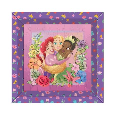 Rompecabezas Disney Princesas Con Marco