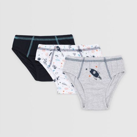 Calzoncillos Pack X3 Circus Para Niño Combo1 2