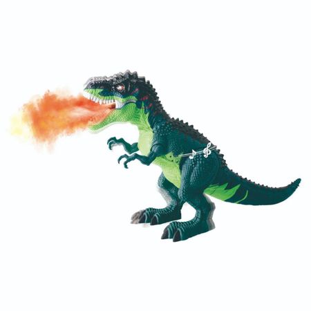 Dinosaurio Dinosaur Walk Con Luces Y Sonidos Verde Kqx-11