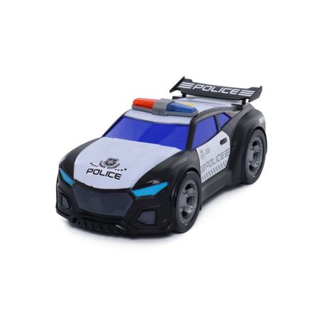 Carro Motor Rush Con Luces Y Sonidos Policía 160101