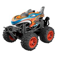 Carro A Control Remoto Ujie Con Luces 360° A Escala 1:18 Azul Uj99-T182