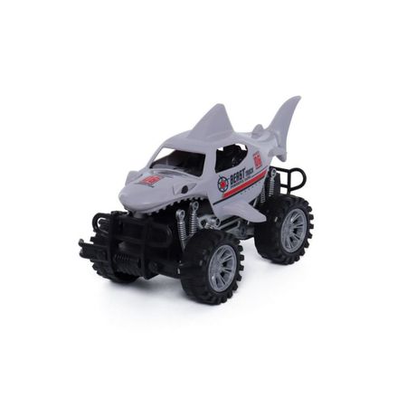 Carro A Fricción Motor Xtreme Tiburón Gris 140079