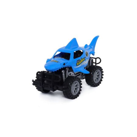 Carro A Fricción Motor Xtreme Tiburón Azul 140079
