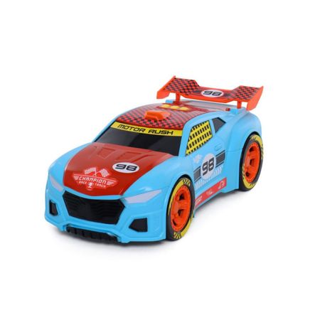 Carro Motor Rush Con Luces Y Sonidos Carrera 160101