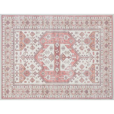 Alfombra Vintage Rojo 150 cm x 200 cm