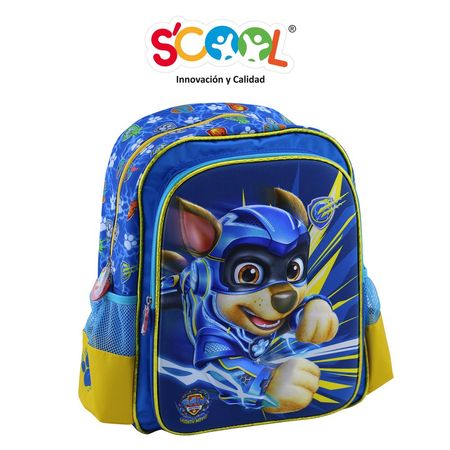 Mochila Scool Magic 2 Bolsillos Paw Patrol H