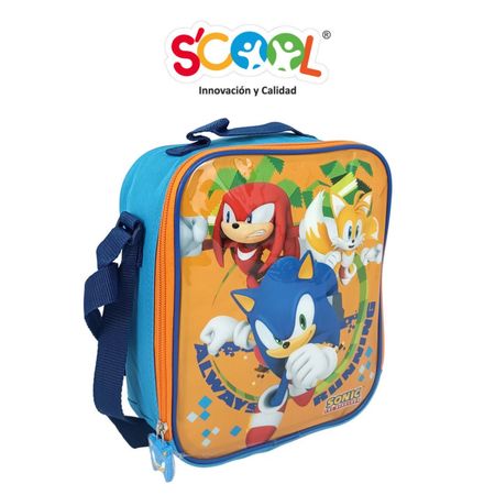 Lonchera Kombat Scool Vertical Sonic