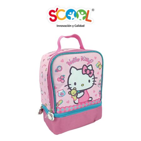 Lonchera Scool Magic 2 Niveles Hello Kitty