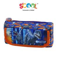 Cartuchera Scool Ranger Tela Jurassic Grande