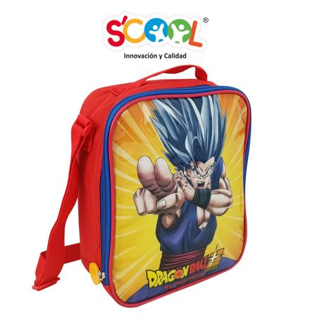 Lonchera Scool Kombat Vertical Dragon Ball