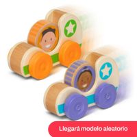 Autos De Madera Carrera Melissa & Doug Unidad y Modelo Aleatorio