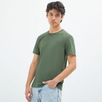 Polo Hypnotic Jaspeado Verde Militar Hombre