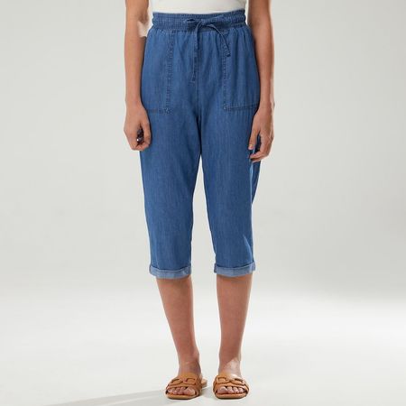 Capri Mujer Ten Light Madison AZUL XL