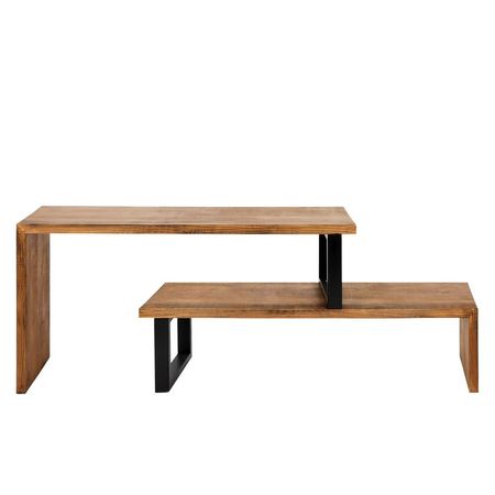 Rack de TV Bremen Marrón Rústico