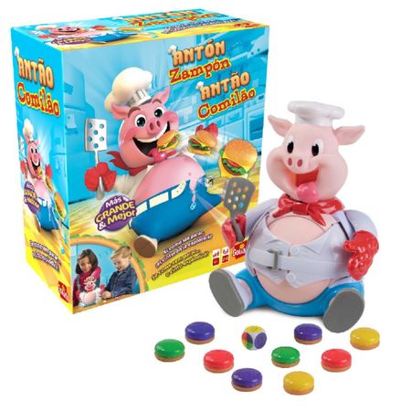 Juego De Mesa Goliath Anton Zampón El Cerdito Comelón