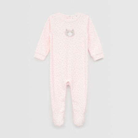 Pijama Para Recien Nacido Baby Circus Plush Bord Rosado 0