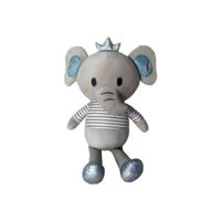 Peluche Elefante Azul 50cm Pk1053