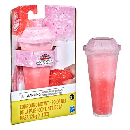 Masas y Plastilinas Play Doh Crystal Crunch Rosado