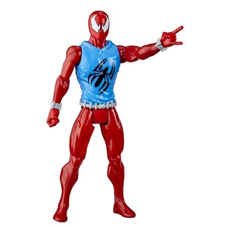Figura de Acción Spider-Man Titan Hero Series Scarlet Spider