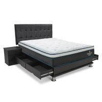 Dormitorio Facundo New Pure Fresh 2 Plazas + Respaldo