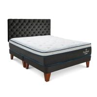 Dormitorio Gold New Pure Fresh King + Respaldo