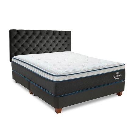 Dormitorio Americano New Pure Fresh Queen + Respaldo