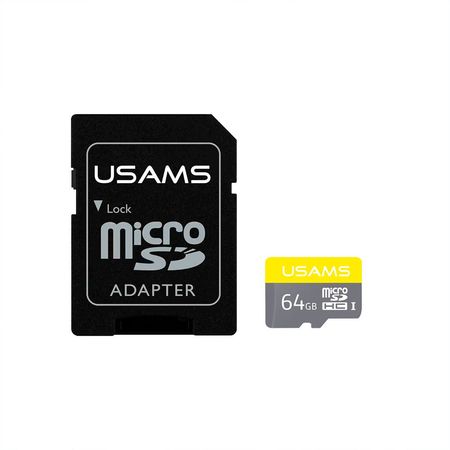 Tarjeta Micro SD High Speed de 64GB + Adaptador