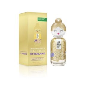  Perfume Benetton Sisterland Golden Vanilla Eau de Toilette 80 ml