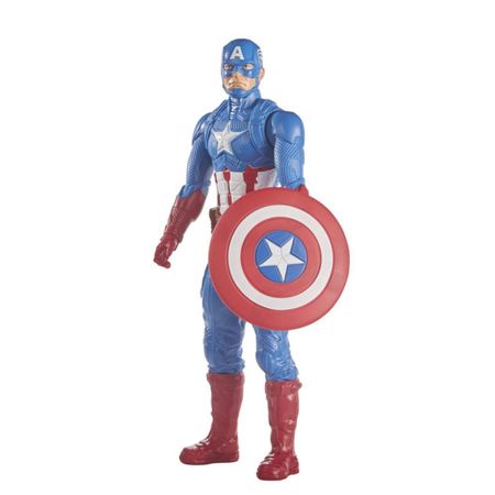 Figura de Acción Marvel Avengers Titan Series Capitán América