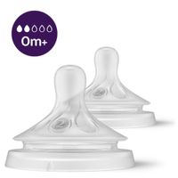 Tetina Natural Philips Avent 3.0 2P Flujo Lento
