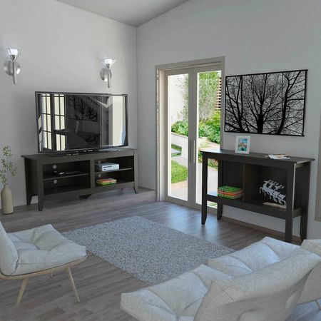 Rack Tv65 + Arrimo Essential - Wengue