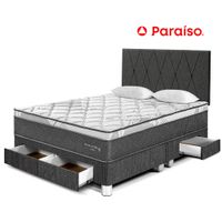 Dormitorio Paraiso Pocket St CajonesKing Cabecera Loft Charcole