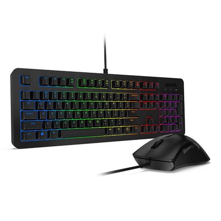 Combo Gaming Lenovo Legion KM300 RGB Teclado + Mouse Negro