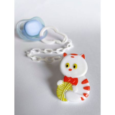 Cadenita Glatt Sujeta Chupón Gato