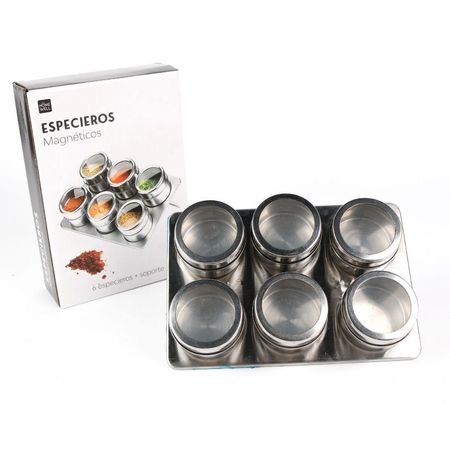 Set de 6 Especieros Magnético Con