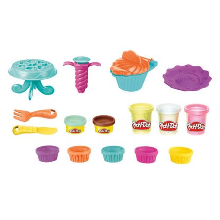 Masas y Plastilinas Play-Doh Kitchen Creations Cupcakes Divertidos