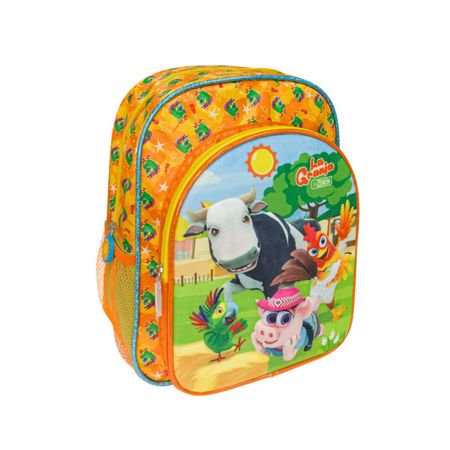 Mochila Scool Granja De Zenon Kids 3D Teddy Tamaño A4
