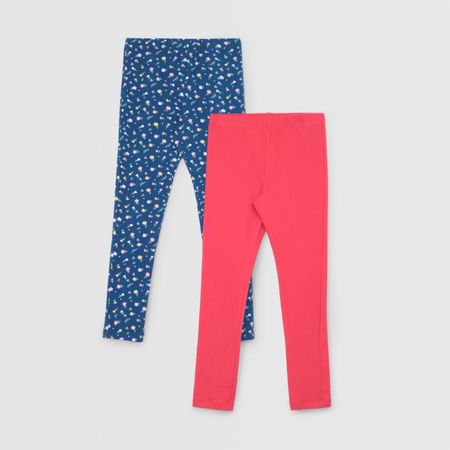 Leggings Para Niña Circus Color A Coral 4