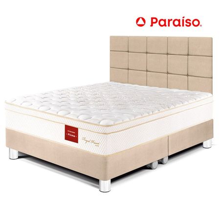 Dormitorio Royal Prince Queen con Cabecera Blocks Champagne