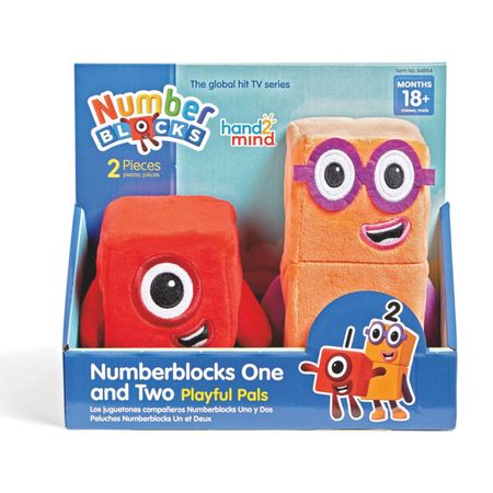 Peluches Numberblocks 1 & 2 Plush
