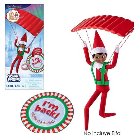 Paracaidas De Elfo Elf On The Shelf