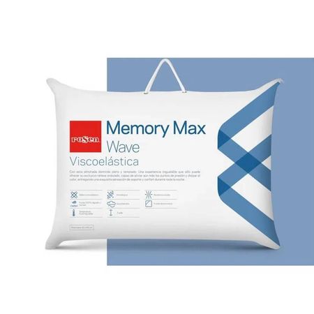 Almohada Memory Max Wave 40 x 64 cm