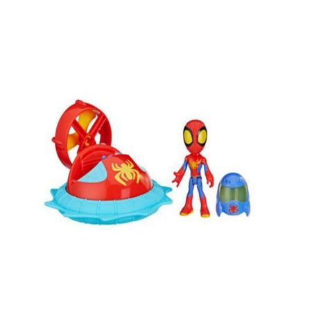 Figura Spidey And His Amazing Friends Webspinner Vehiculo Spidey
