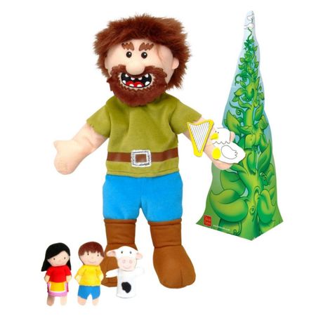 Titere De Mano Y Dedo Fiesta Crafts Jack Y Las Habichuelas